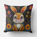 Recherche de conception de lapin coussins Illustration