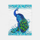 Zoek naar pauwen dekens Blauw