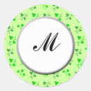 Recherche de saint patrick autocollants Monogramme