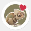 Recherche de caméléon autocollants Faune