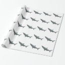 Recherche de requin blanc papier cadeau Prédateur