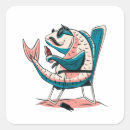 Recherche de canne à pêche autocollants Drôle