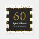 Recherche de black and white serviettes Anniversaire