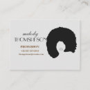 Recherche de coiffure afro cartes visite Styliste
