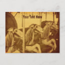 Recherche de carrousel vintage cartes postales Cheval