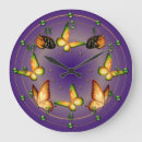 Recherche de papillon violet horloges Nature