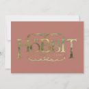 Recherche de hobbit invitations Moydle earth
