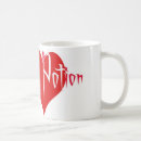 Recherche de amour gothique tasses Rouge
