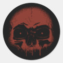 Recherche de sang rouge autocollants Fleurs