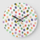 Recherche de arrière plan coloré horloges Aquarelle