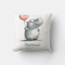Recherche de hippopotame coussins Amour