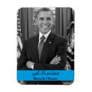 Recherche de obama rectangulaires magnets Président