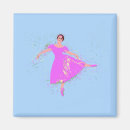 Recherche de ballerine rose magnets Danseuse de ballet