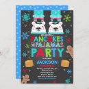 Recherche de pyjamas et crêpes invitations Fête de vacances