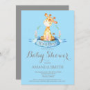 Recherche de bleu et gris invitations C'est un garçon