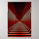 Zoek naar illusies posters Modern