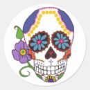 Recherche de crâne mexicain autocollants Muertos