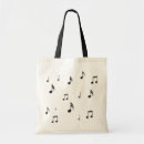 Recherche de notes musicales sacs Blanc