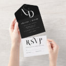 Recherche de tout blanc invitations Élégant