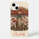 Recherche de champignons rouges iphone coques Nature