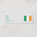 Recherche de l irlande cartes visite Drapeau