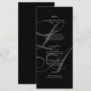 Recherche de noir et blanc mariage menus Script