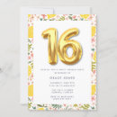 Recherche de lemon anniversaire invitations Été