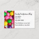 Recherche de de confiserie cartes visite Confiseur