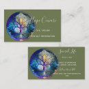 Recherche de professeur de méditation cartes visite Nouvel âge