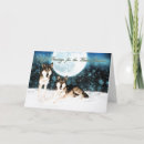 Recherche de wolfs vœux cartes Hiver