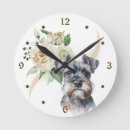 Zoek naar schnauzer klokken Miniatuur
