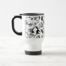 Recherche de halloween voyage mugs Noir et blanc