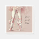 Zoek naar tenen servetten Ballet