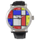 Zoek naar mondrian horloges Zwart