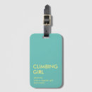 Recherche de escalade de roche bagages étiquettes Alpiniste