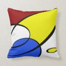 Recherche de couleurs primaires coussins Abstrait