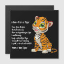 Recherche de année tigre vœux cartes Chat