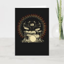 Recherche de groupe rock vœux cartes Tambours