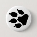 Recherche de patte animale badges Empreinte de patte