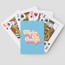 Recherche de alpha jeux de cartes Logo alpha chi omega