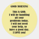 Zoek naar goedemorgen stickers Humor