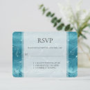 Recherche de rsvp bleu turquoise Bride
