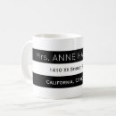 Recherche de rayures larges tasses Moderne