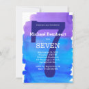 Recherche de pourpre 11x16 invitations Adorable