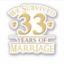 Recherche de 33 autocollants Anniversaire