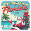 Recherche de vacances de plage autocollants Noël tropical