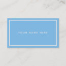 Recherche de pastel bleu cartes visite Minimum