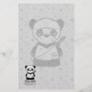 Zoek naar panda posters briefpapier Cartoon