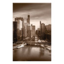 Recherche de tour de la rivière chicago posters Gratte ciel