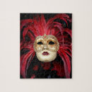 Recherche de vénitien puzzles Masque
